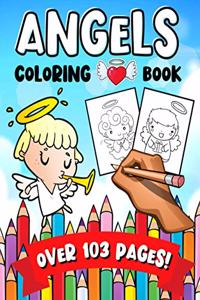 Angels Coloring Book