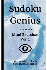 Sudoku Genius Mind Exercises Volume 1