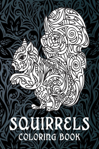 Squirrels - Coloring Book