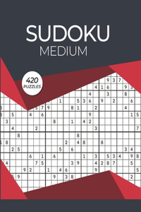 Sudoku Medium 420 Puzzles