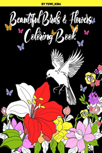 Beautiful Birds & Flowers Coloring Book