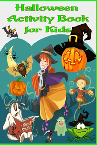 Halloween Activity Book for Kids