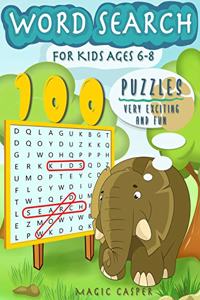 Word Search for Kids Ages 6-8