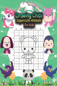 Drawing chibi supercute animals for kids