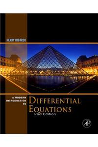 A Modern Introduction to Differential Equations