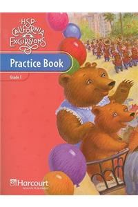 Harcourt School Publishers Storytown: Practice Book Student Edition Excursions 10 Grade 1