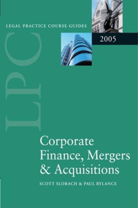 Corporate Finance, Mergers & Acquisitions 2005