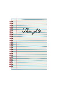 Thoughts 6 X 8 Wire-O Journal