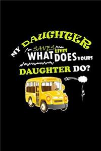 My Daughter Saves Lives. What does your daughter do?