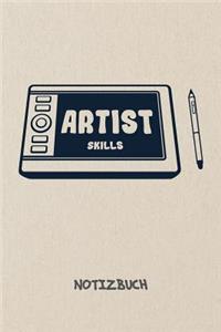 Artist Skills NOTIZBUCH