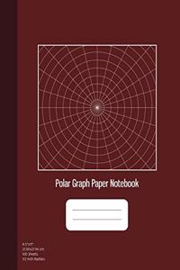 Polar Graph Paper Notebook