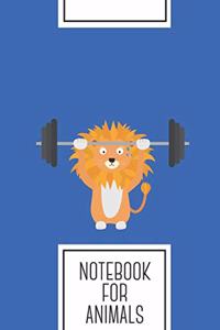 Notebook for Animals