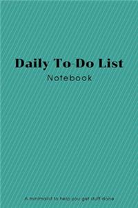 Daily To-Do List Notebook