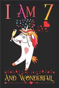 I Am 7 and Wonderful