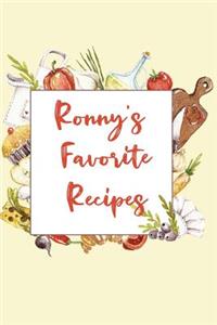 Ronny's Favorite Recipes