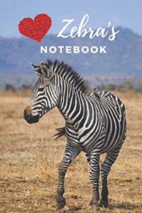 Zebra Notebook