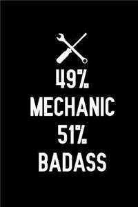 49% Mechanic 51% Badass