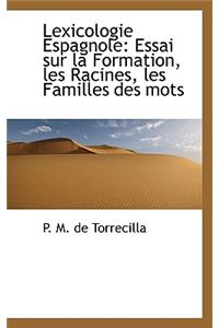 Lexicologie Espagnole