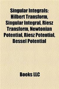 Singular Integrals