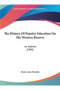 The History of Popular Education on the Western Reserve