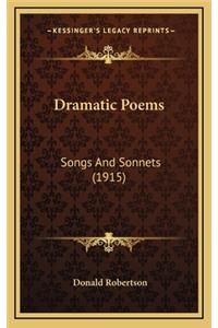 Dramatic Poems