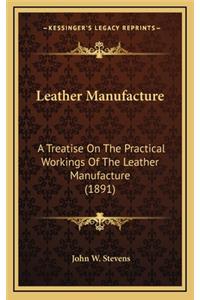 Leather Manufacture