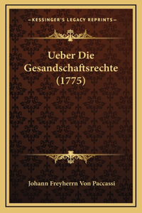 Ueber Die Gesandschaftsrechte (1775)