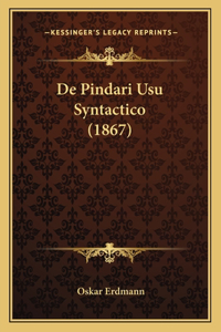 De Pindari Usu Syntactico (1867)