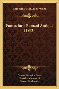 Fontes Juris Romani Antiqui (1893)