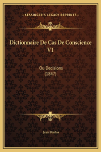 Dictionnaire De Cas De Conscience V1