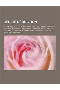 Jeu de Deduction