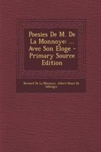 Poesies de M. de La Monnoye