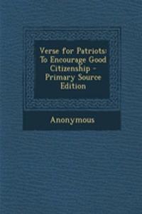 Verse for Patriots