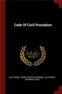 Code Of Civil Procedure