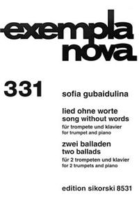Song Without Words & Two Ballads: Trumpet and Piano