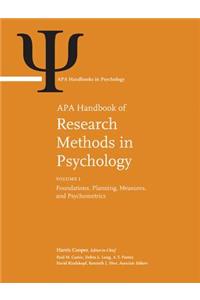 APA Handbook of Research Methods in Psychology