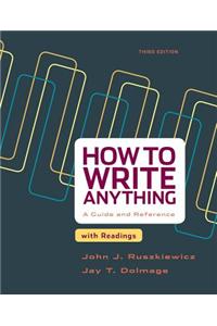 How to Write Anything with Readings: A Guide and Reference