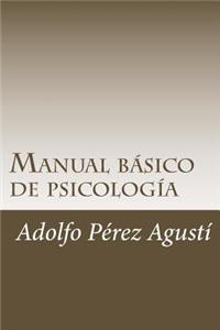 Manual básico de psicología