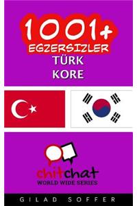 1001+ Exercises Turkish - Korean