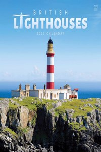 British Lighthouses Square Wall Calendar 2023