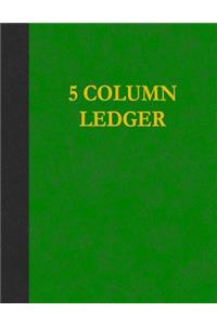 5 Column Ledger