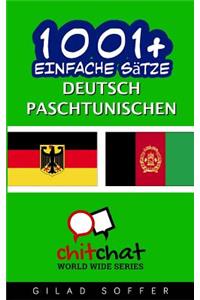 1001+ Einfache Sätze Deutsch - paschtunischen
