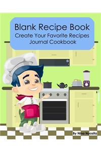 Blank Recipe Book
