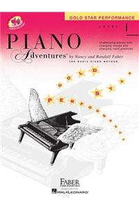 Piano Adventures - Gold Star Performance Book: Level 1 (Book/Online Audio)