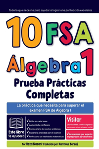 10 FSA Álgebra I Prueba Prácticas completas