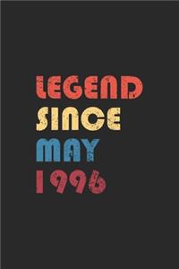Legend Since May 1996
