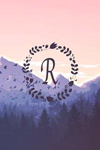 2020-2024 Initial Monogram Letter R