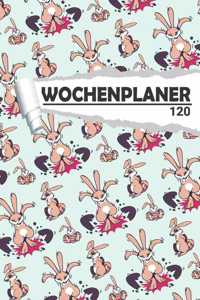 Wochenplaner Osterhase mit Ei