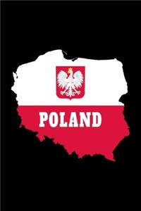 Poland Flag Notebook