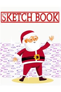 Sketch Book For Girls 100 Christmas Gift